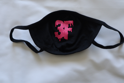 3F Drip Mask - Hot Pink